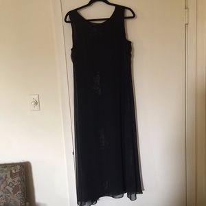 Black Carole Little Maxi Dress